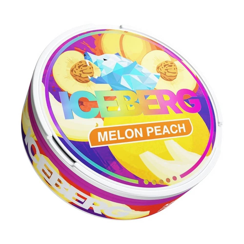 Iceberg Nicotine Pouches 10 Packs Melon Peach