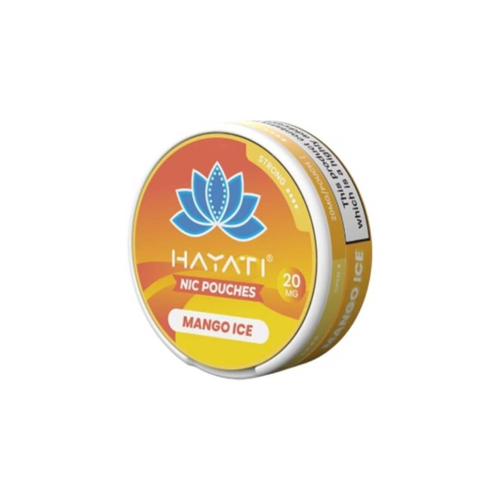 Hayati Nicotine Pouches 10 Packs Mango Ice 12mg