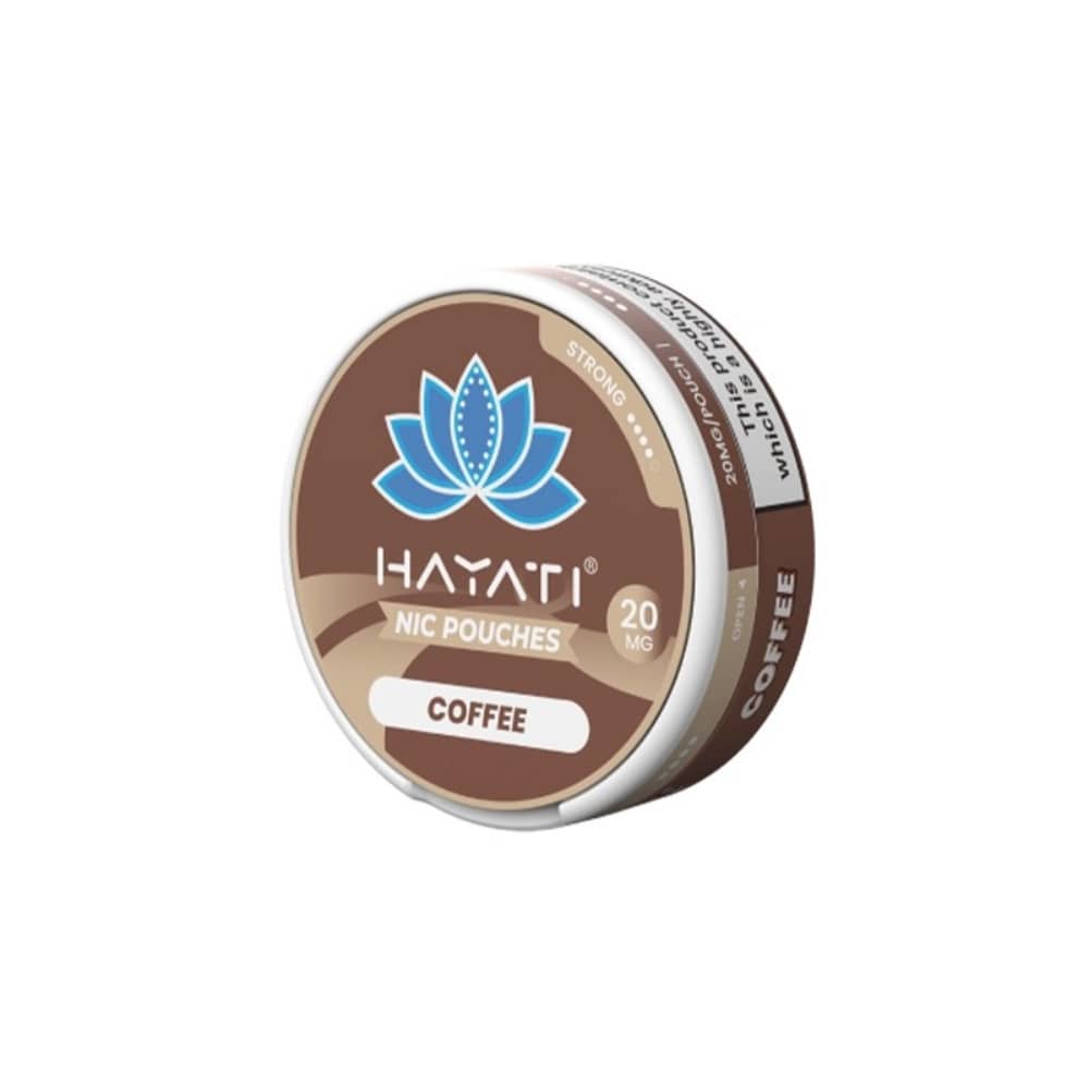 Hayati Nicotine Pouches 10 Packs Coffee 20mg