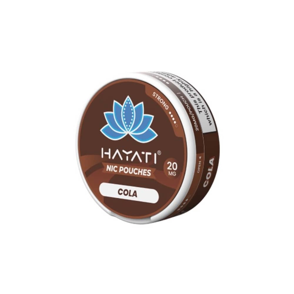 Hayati Nicotine Pouches 10 Packs Cola 20mg