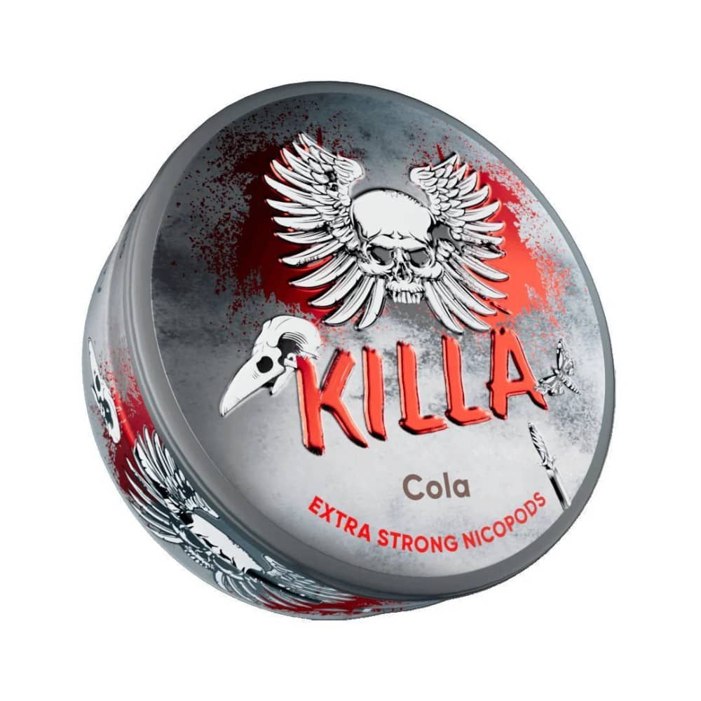 Killa Nicotine Pouches 10 Packs Cola 16mg