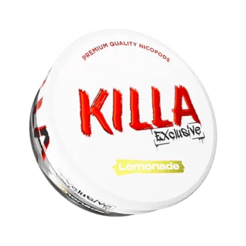 Killa Nicotine Pouches 10 Packs Lemonade 16mg