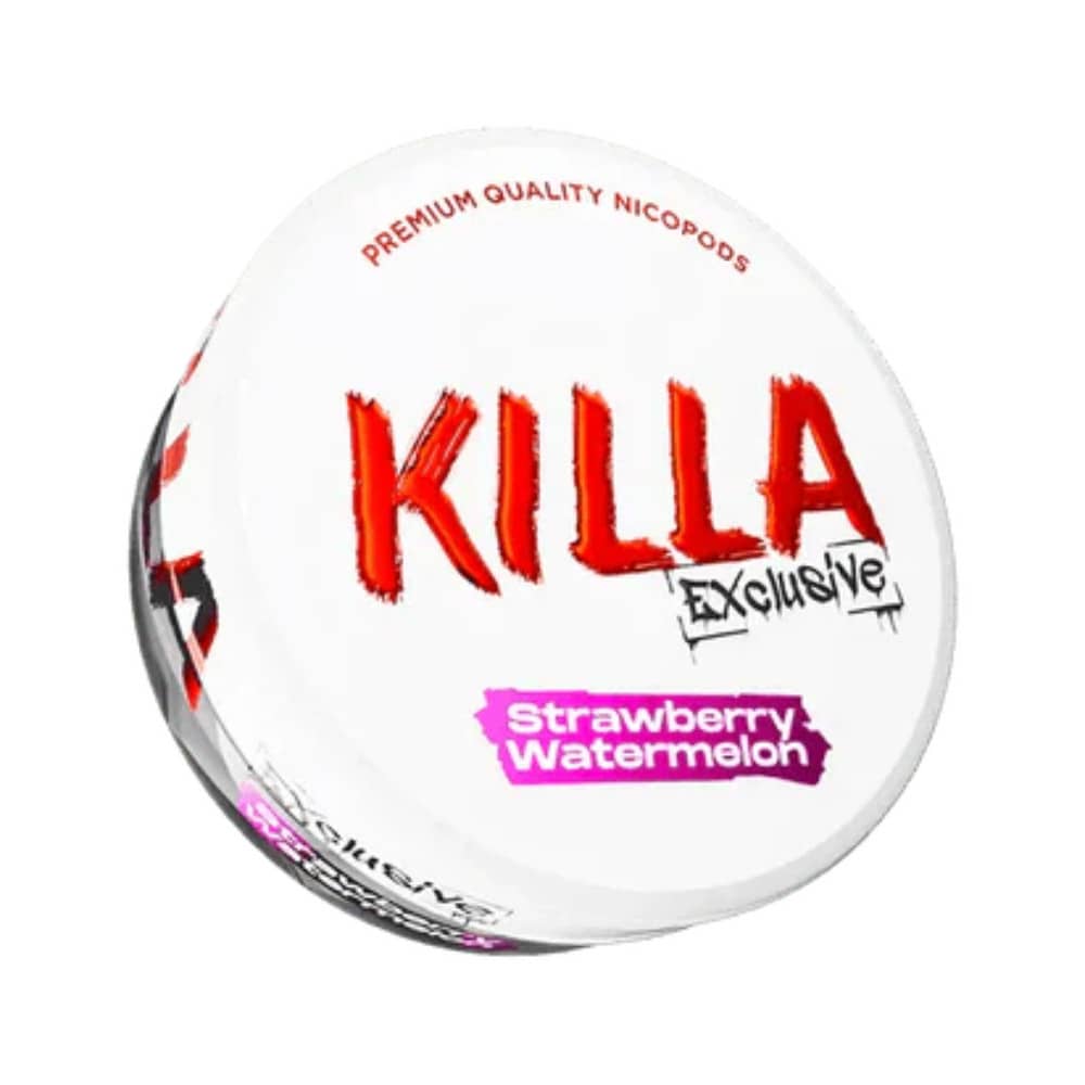 Killa Nicotine Pouches 10 Packs Strawberry Watermelon 16mg