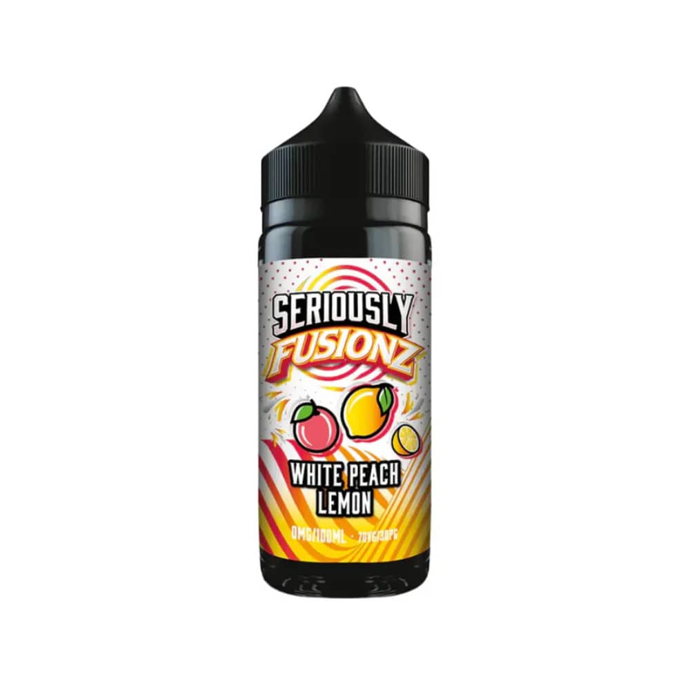 Doozy Seriously Fusionz Salts e liquids 10ml Box of 10 White Peach Lemon 10mg