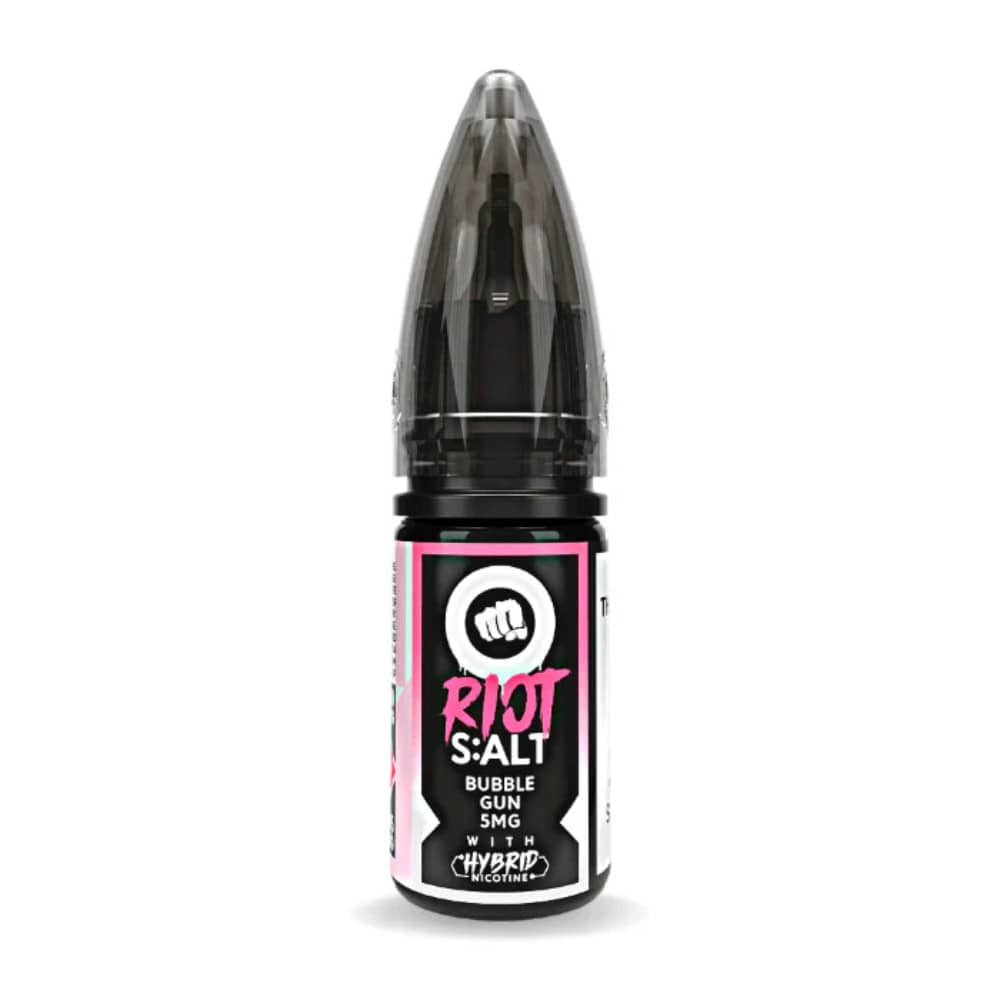 Riot Squad Nic Salt e liquids 10ml Box of 10 Bubblegum 20mg