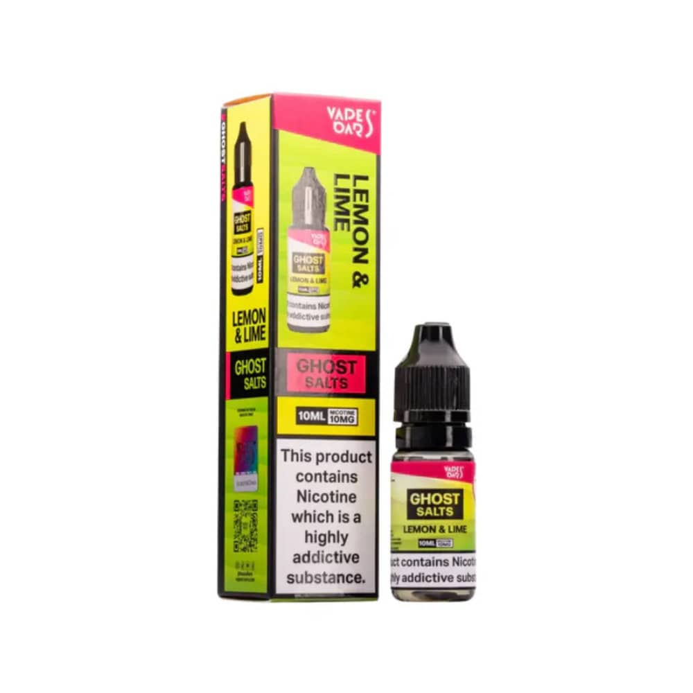 Ghost 3500 Nic Salts e liquids 10ml Box of 10 Lemon Lime 20mg