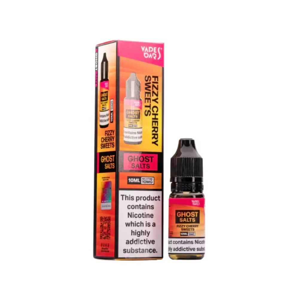 Ghost 3500 Nic Salts e liquids 10ml Box of 10 Fizzy Cherry 20mg