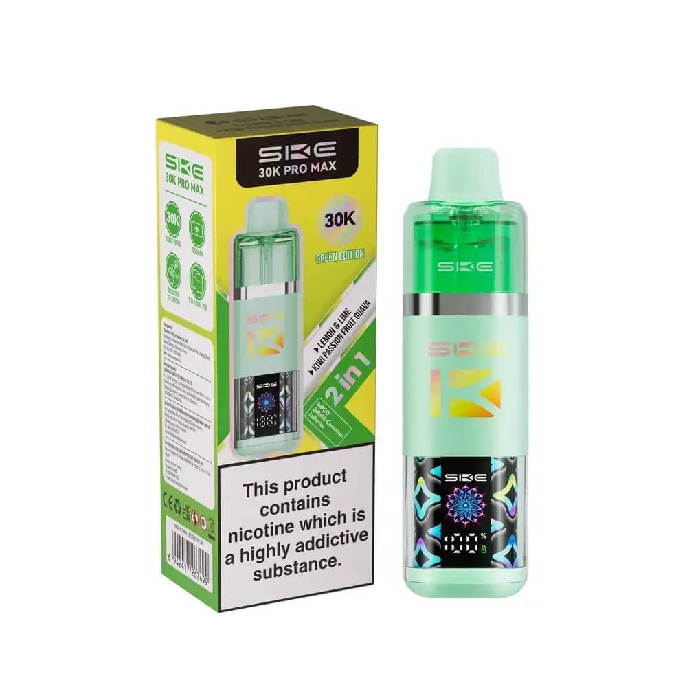 Ske 30k Pro Max Vape Kit Box of 5 Green Edition