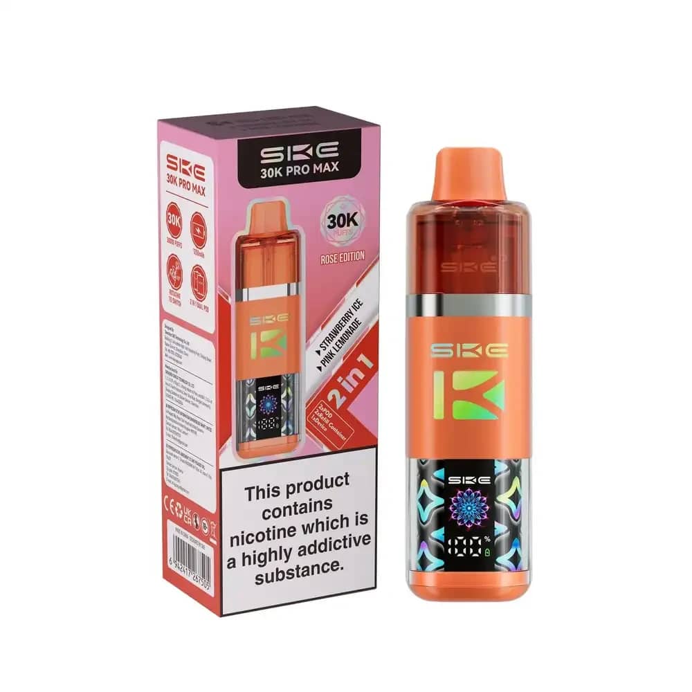 Ske 30k Pro Max Vape Kit Box of 5 Rose Edition