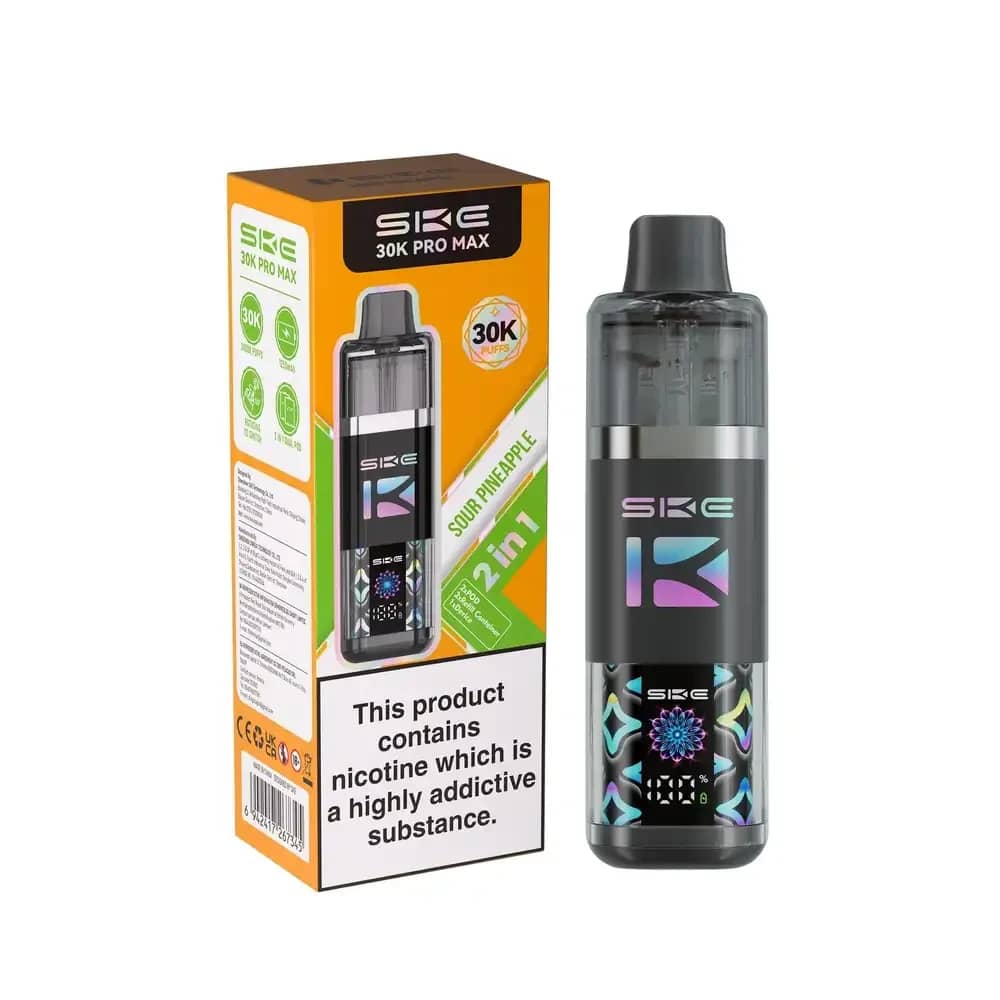 Ske 30k Pro Max Vape Kit Box of 5 Sour Pineapple