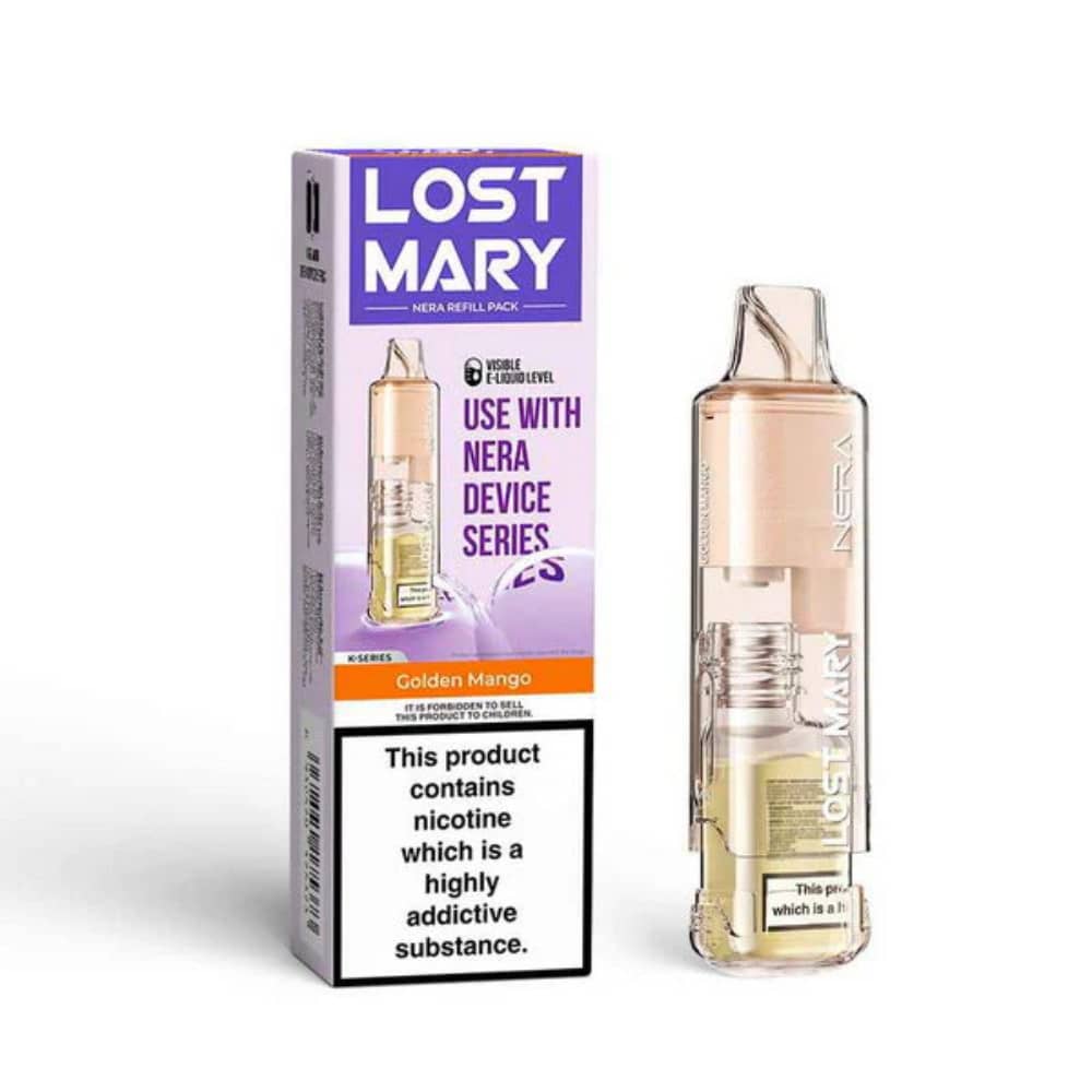 Lost Mary NERA 30K Pureview Pods Pack of 5 Golden Mango