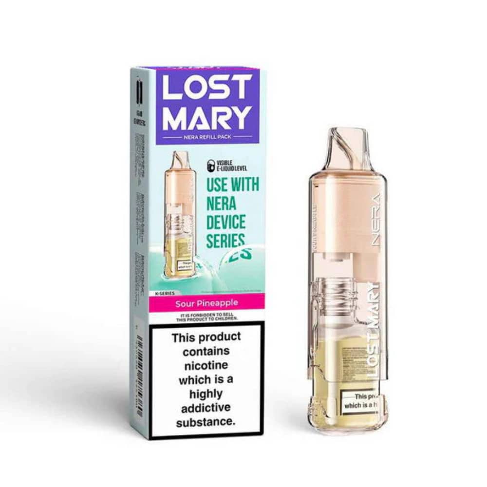 Lost Mary NERA 30K Pureview Pods Pack of 5 Sour Pineapple