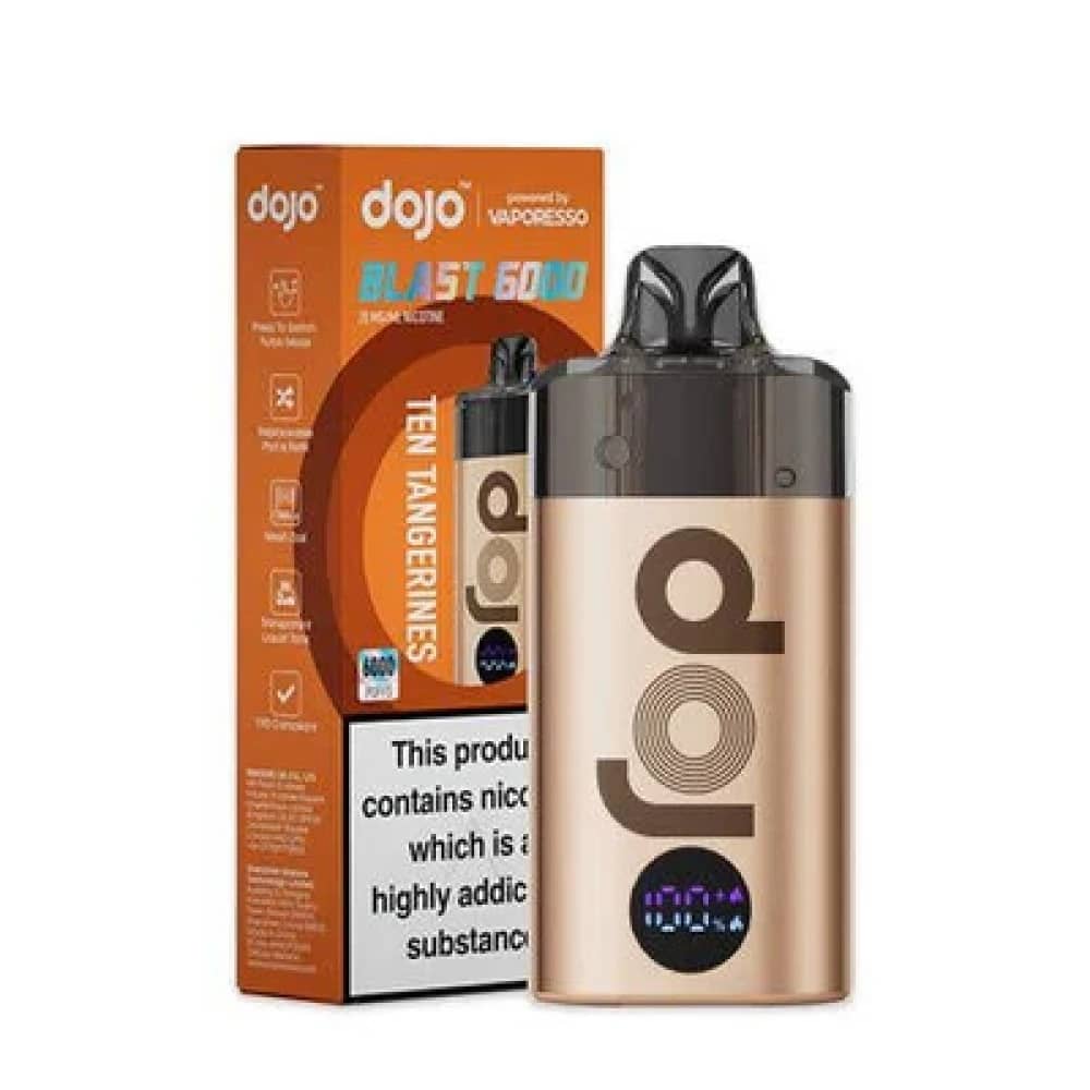 Dojo Blast 6000 Vape Kit Box of 5 Ten Tagerines
