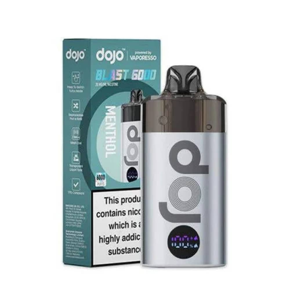 Dojo Blast 6000 Vape Kit Box of 5 Menthol
