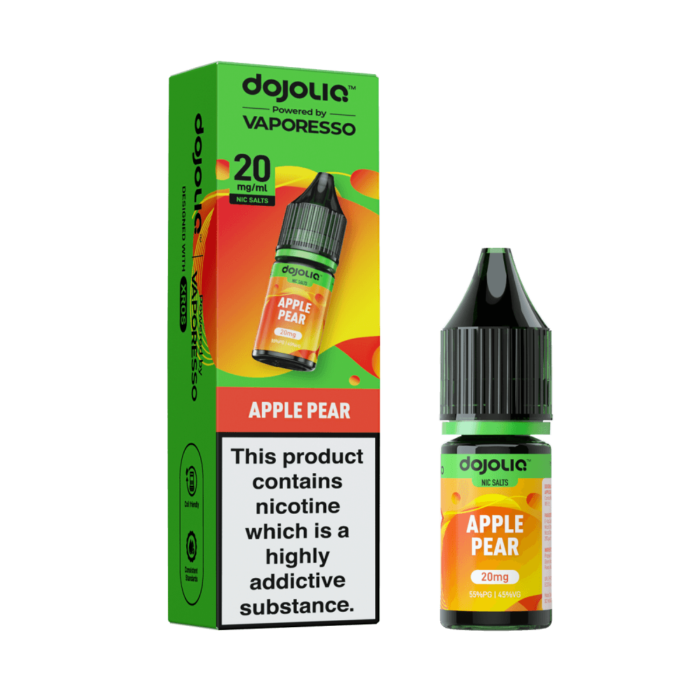 Vaporesso Dojo Liq Nic Salt 10ml Box of 10 Apple Pear 20mg