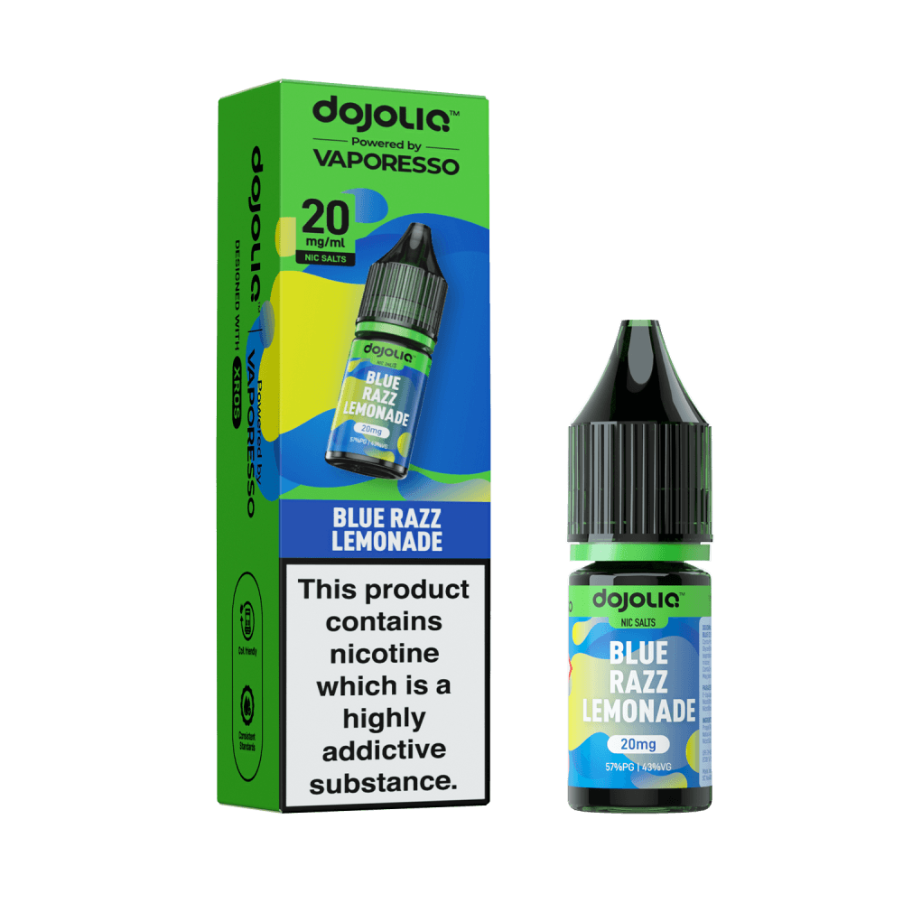 Vaporesso Dojo Liq Nic Salt 10ml Box of 10 Blue Razz Lemonade 10mg