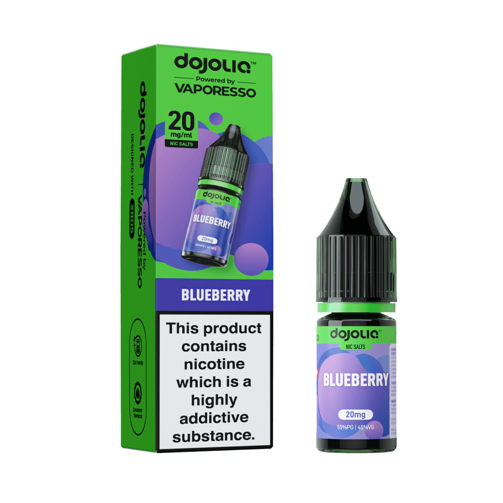 Vaporesso Dojo Liq Nic Salt 10ml Box of 10 Blueberry 10mg