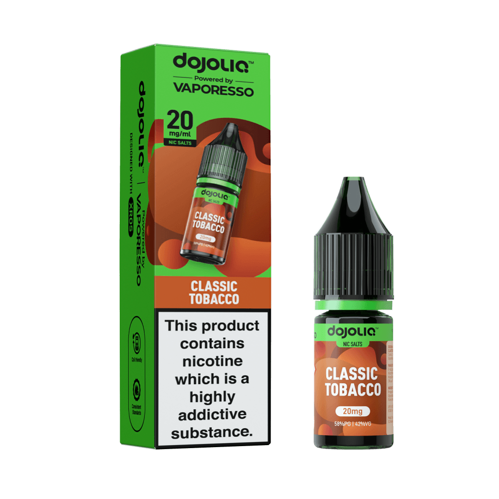 Vaporesso Dojo Liq Nic Salt 10ml Box of 10 Classic Tobacco 20mg