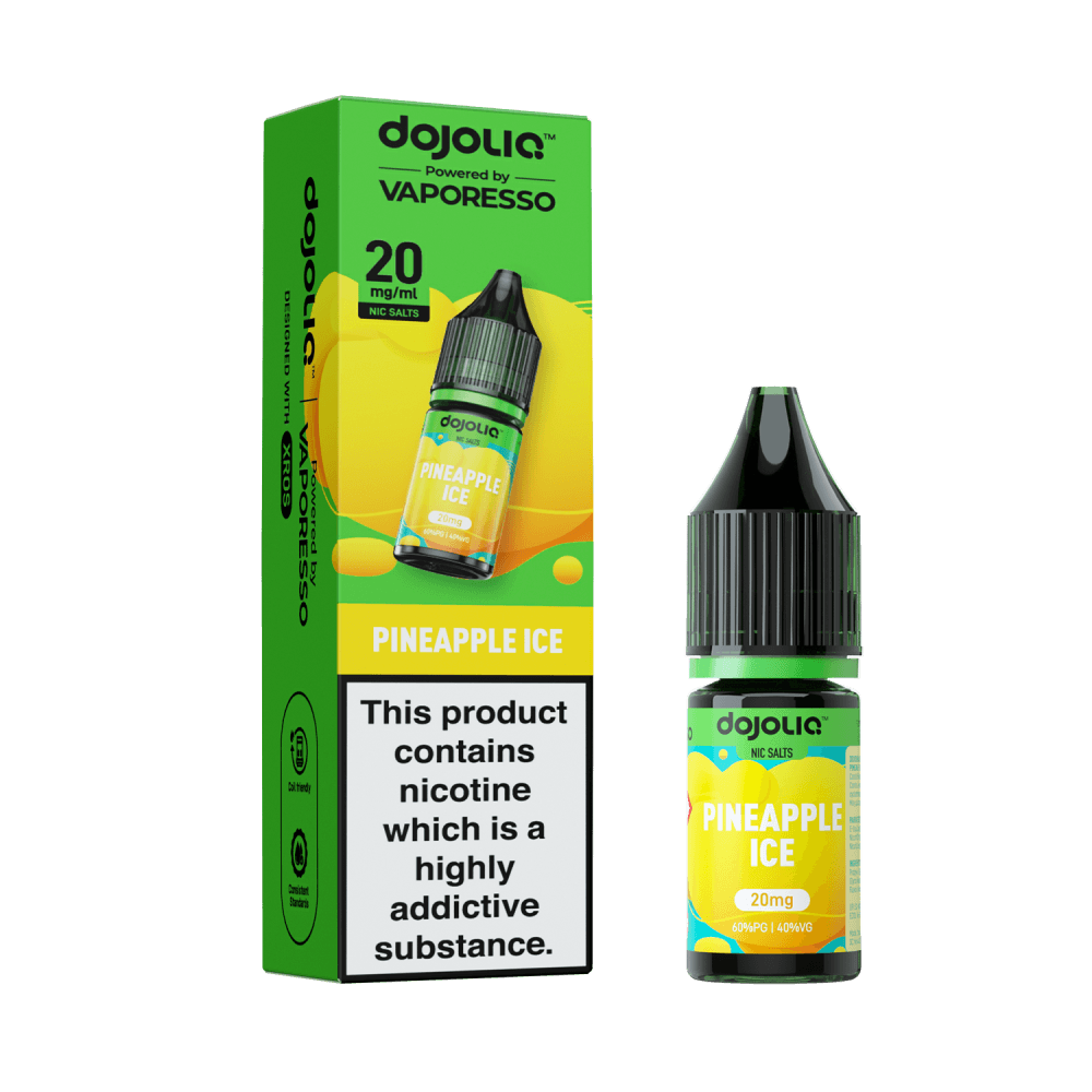 Vaporesso Dojo Liq Nic Salt 10ml Box of 10 Pineapple Ice 10mg