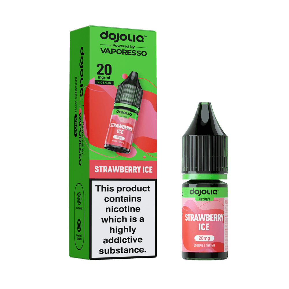 Vaporesso Dojo Liq Nic Salt 10ml Box of 10 Strawberry Ice 20mg