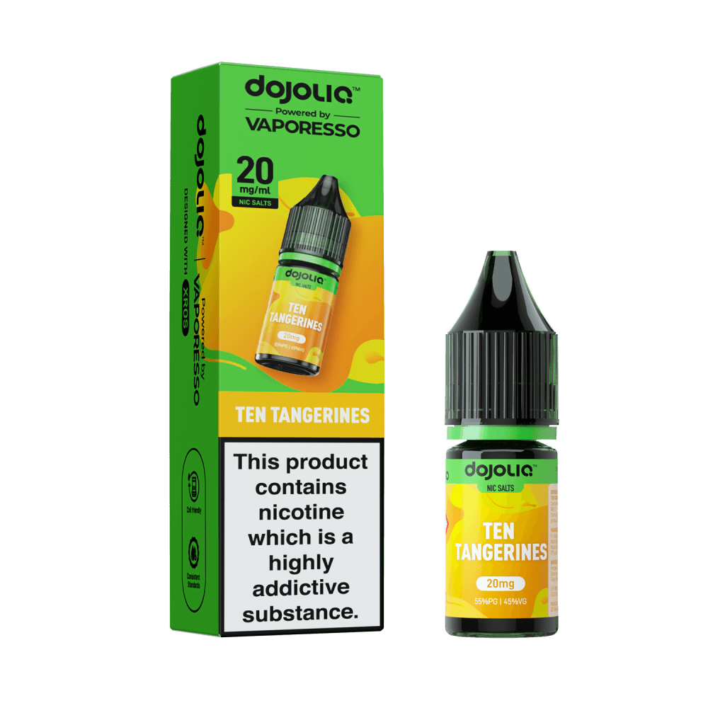 Vaporesso Dojo Liq Nic Salt 10ml Box of 10 Ten Tangrines 10mg