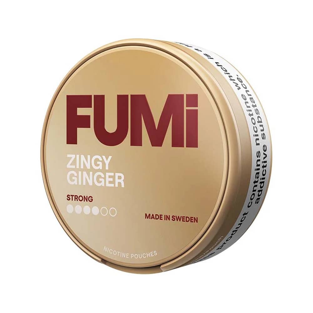 Fumi Nicotine Pouches Pack of 10 Zingy Ginger