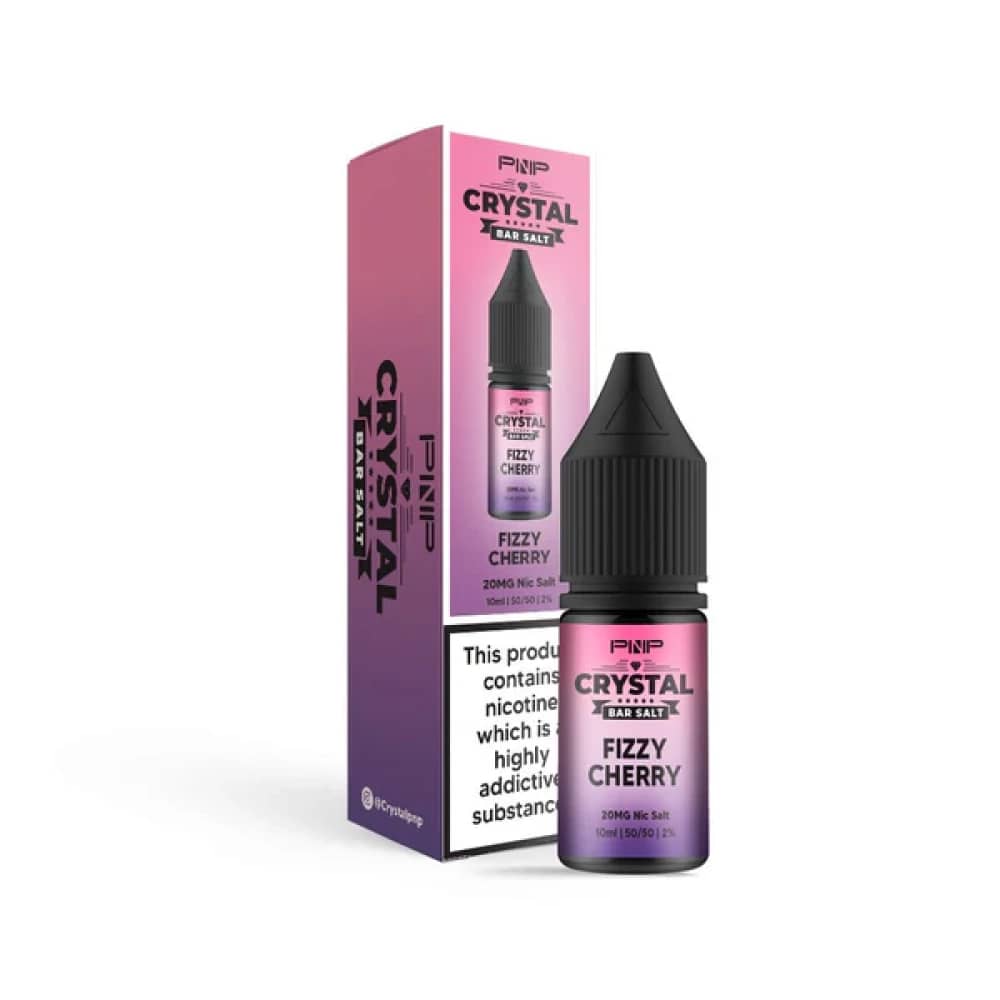 PNP Crystal Nic Salts 10ml Box of 10 Fizzy Cherry 20mg
