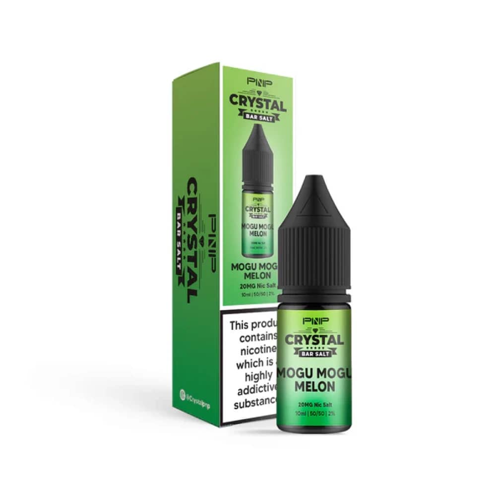 PNP Crystal Nic Salts 10ml Box of 10 Mogu Mogu Melon 20mg