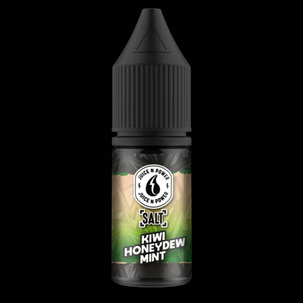 Juice N Power Nic Salts 10ml Box of 10 Kiwi Honeydew Mint 10mg