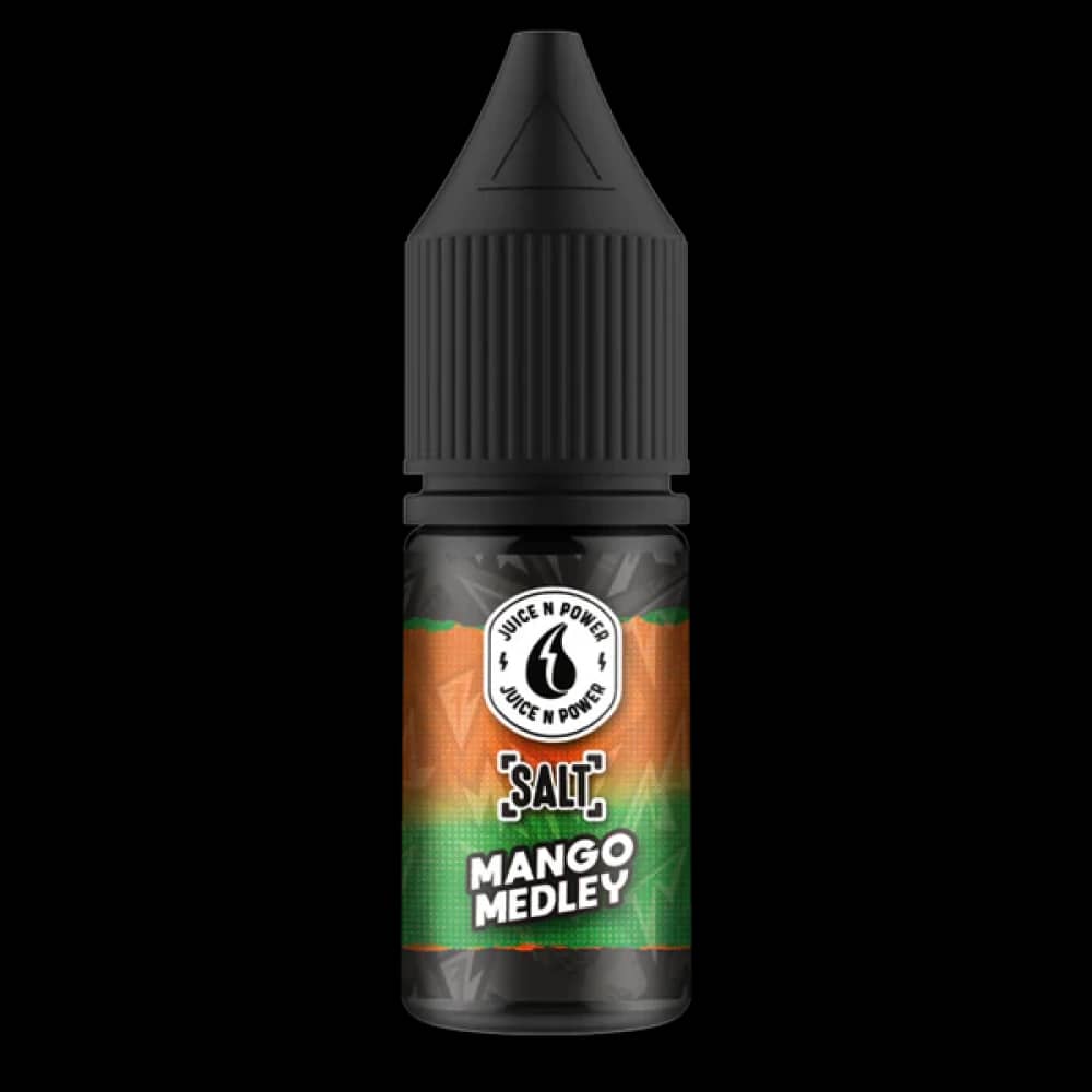 Juice N Power Nic Salts 10ml Box of 10 Mango Medley 10mg