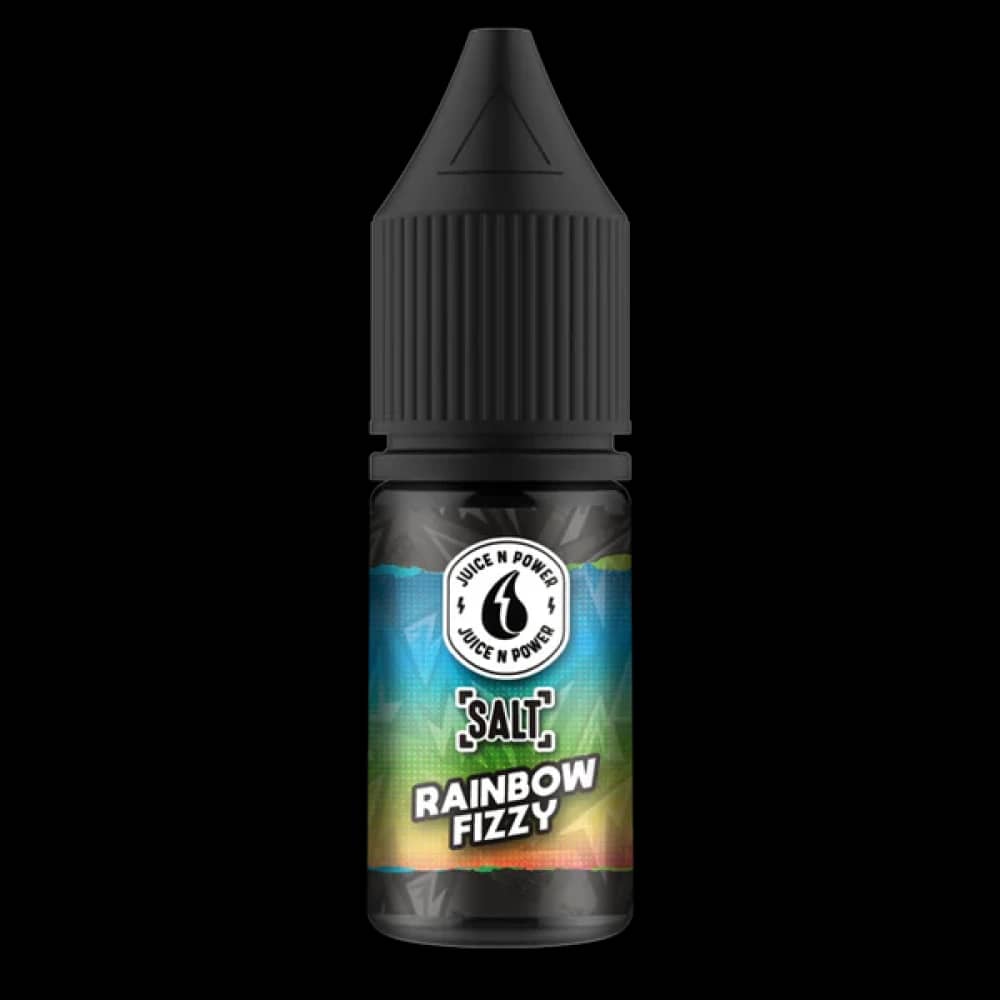 Juice N Power Nic Salts 10ml Box of 10 Rainbow Fizzy 20mg