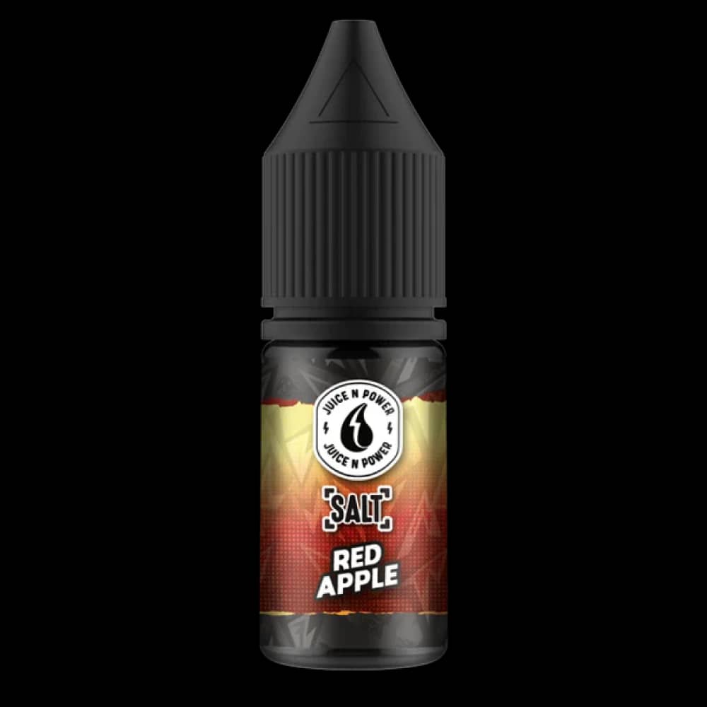 Juice N Power Nic Salts 10ml Box of 10 Red Apple 20mg