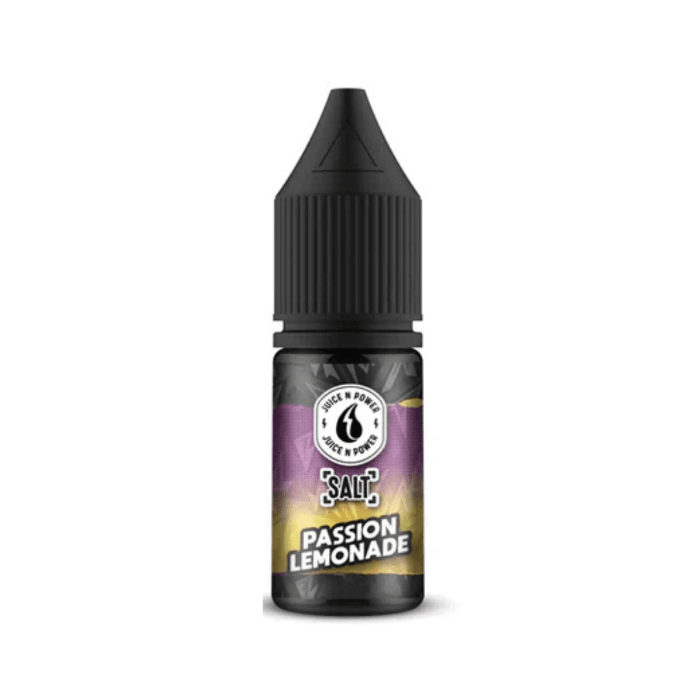 Juice N Power Nic Salts 10ml Box of 10 Passion Lemonade 10mg