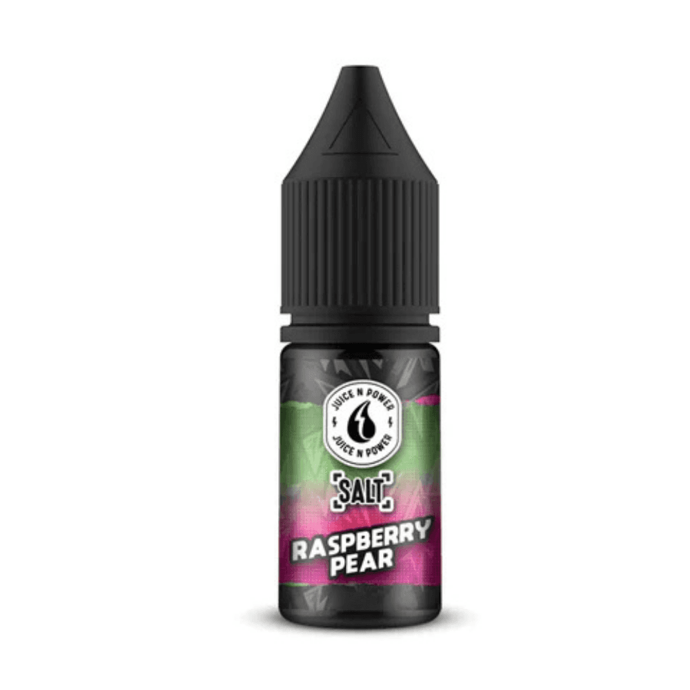 Juice N Power Nic Salts 10ml Box of 10 Raspberry Pear 10mg