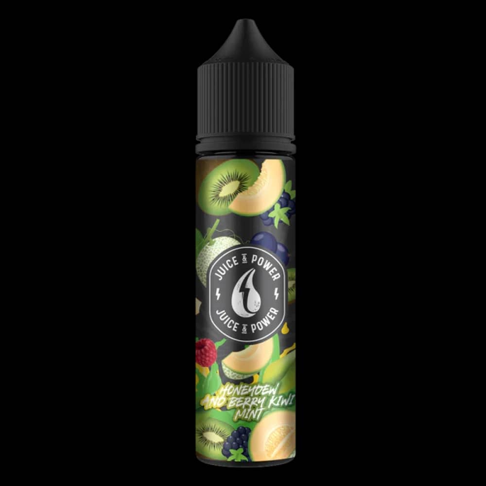 Juice N Power 50ml Shortfill E-liquid Honeydew & Berry Kiwi Mint