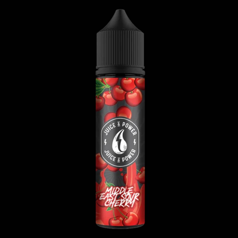 Juice N Power 50ml Shortfill E-liquid Middle East Sour Cherry