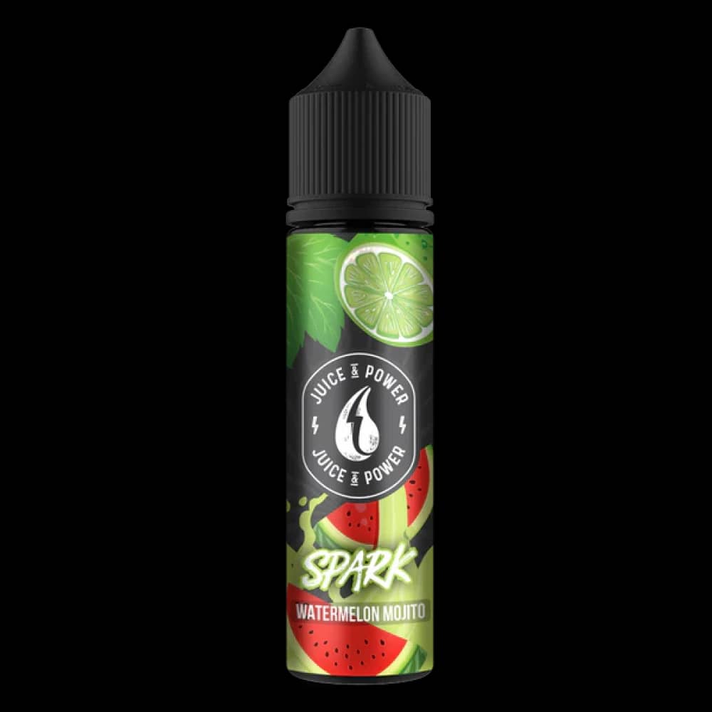 Juice N Power 50ml Shortfill E-liquid Spark Watermelon Mojito