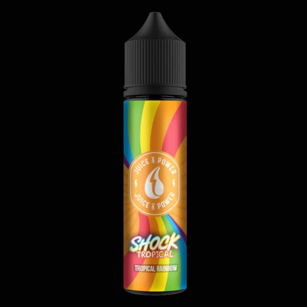 Shock 50ml Shortfill E-liquid Tropical Rainbow