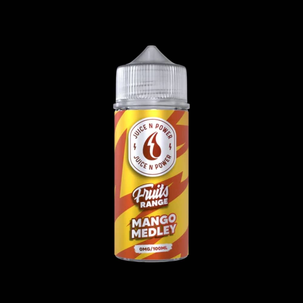 Juice N Power 100ml Shortfill E-liquid Mango Medley (Fruits Range)