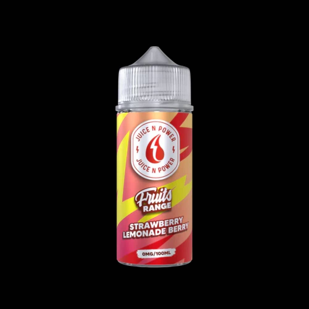 Juice N Power 100ml Shortfill E-liquid Strawberry Lemonade Berry (Fruits Range)