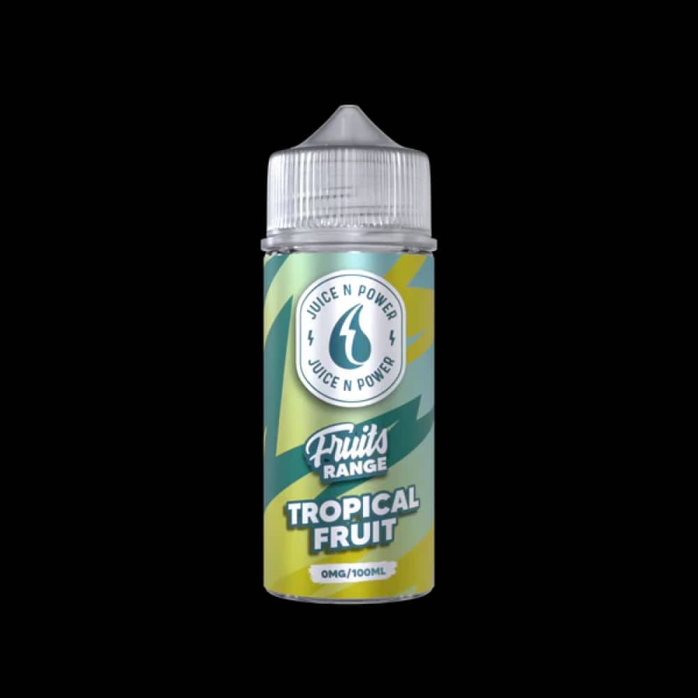 Juice N Power 100ml Shortfill E-liquid Tropical Fruits (Fruits Range)