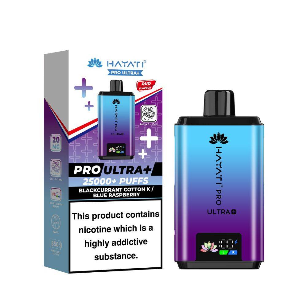 Hayati Pro Ultra Plus 25k Vape Kit Box of 5