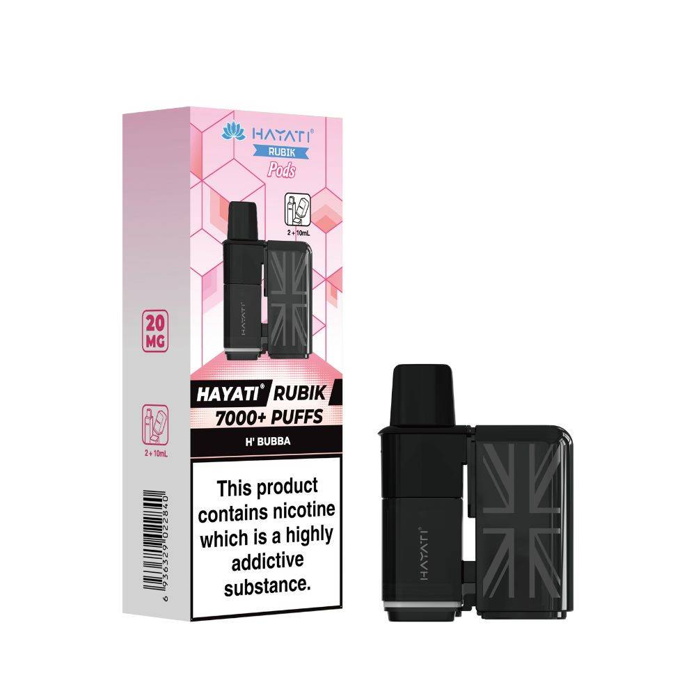 Hayati Rubik 7000 Pods Pack of 5 H' Bubba