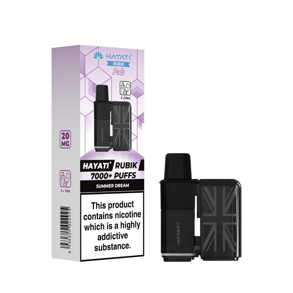Hayati Rubik 7000 Pods Pack of 5 Summer Dream