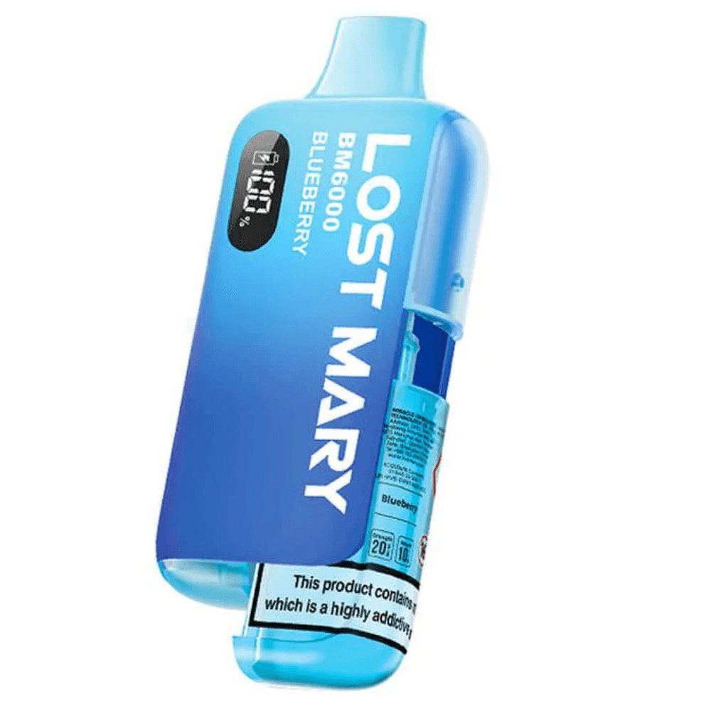 Lost Mary Bm6000 Vape Kit Box of 5 Blueberry