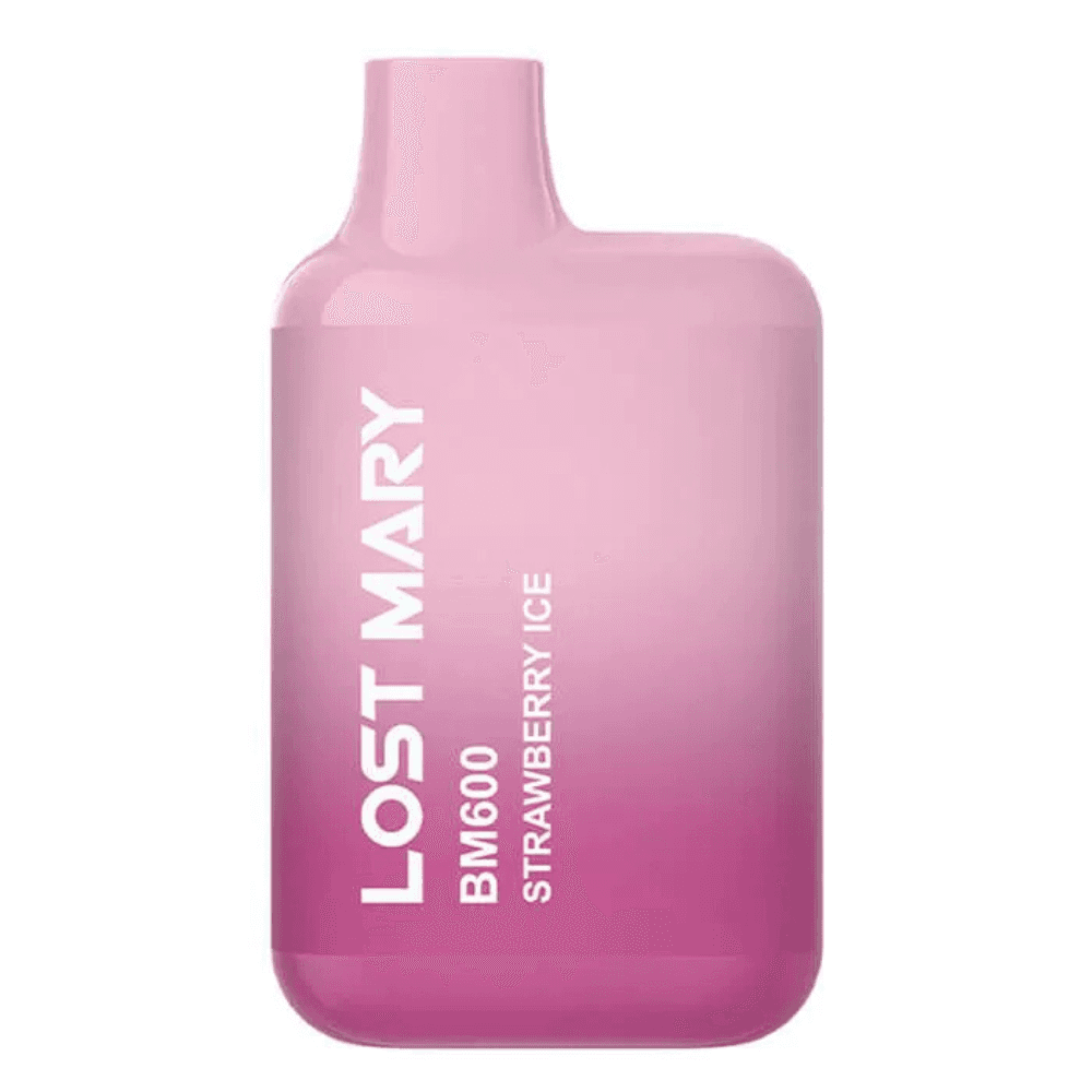 Lost Mary Bm600 Vape Kit Box of 10 Strawberry Ice