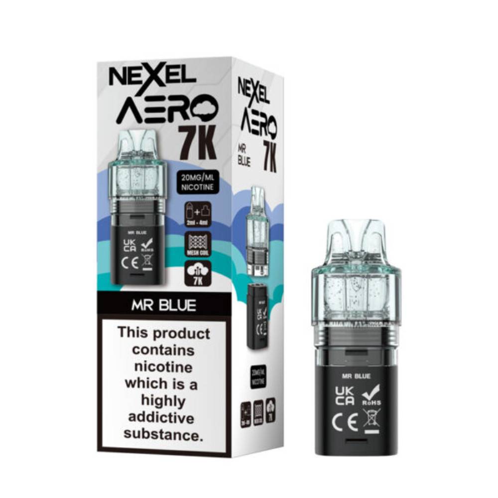 Nexel Aero 7k Prefilled Pods Pack of 10