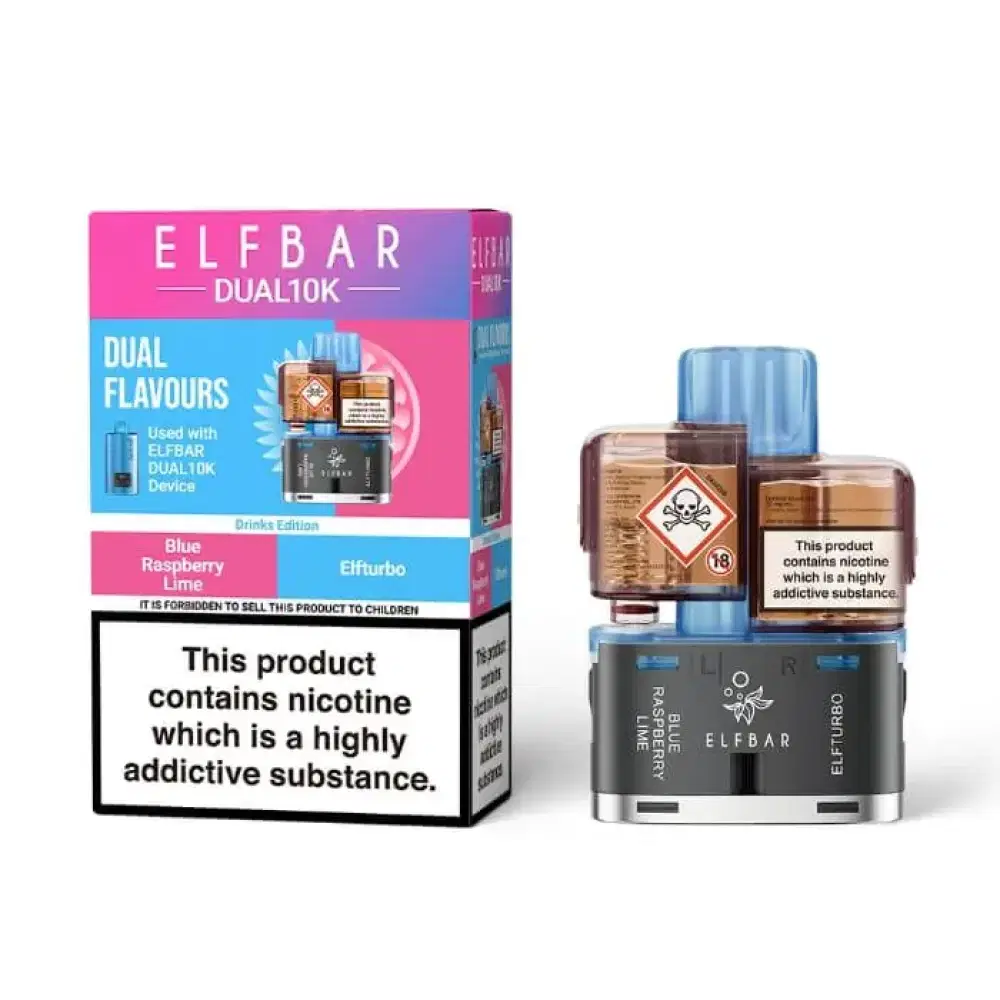 Elf Bar Dual 10k Pods Pack of 5