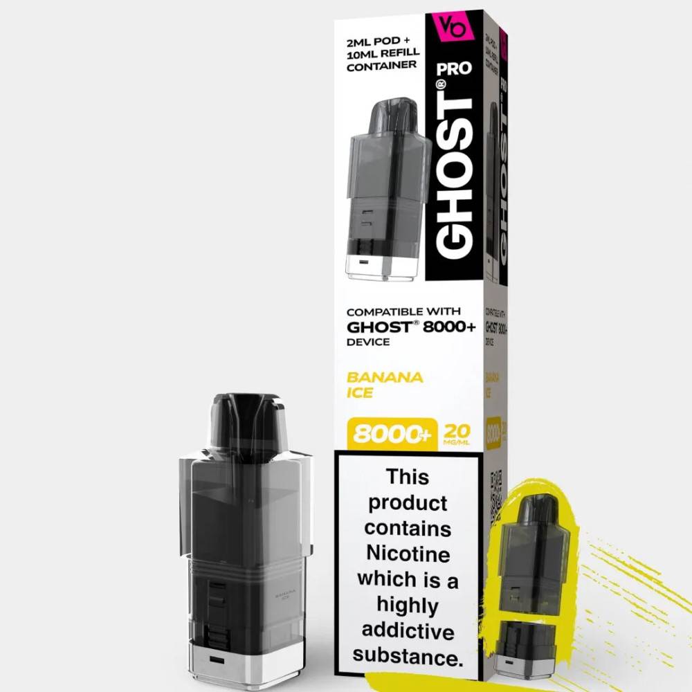 Ghost Pro 8000 Pods Pack of 5