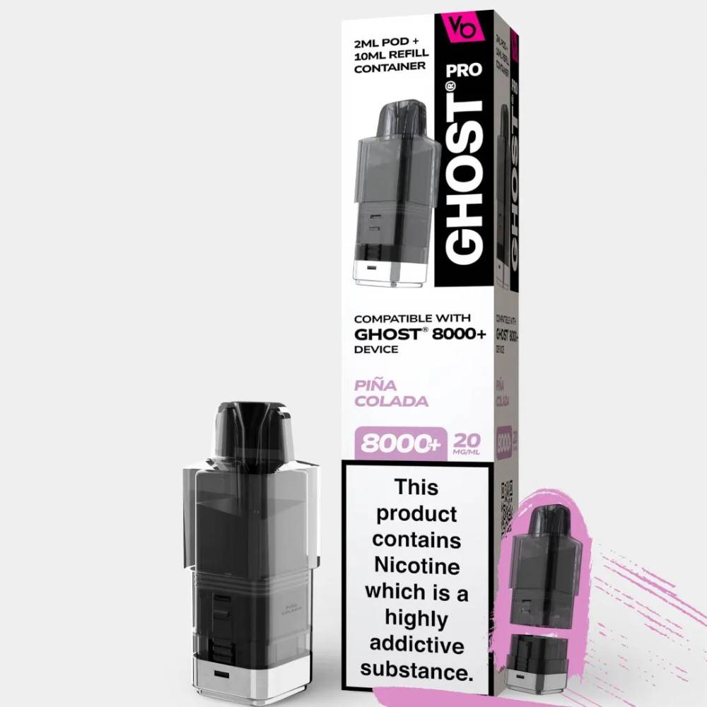 Ghost Pro 8000 Pods Pack of 5 Pina Colada